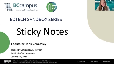 Thumbnail for entry FLO EdTech Sandbox Series – Sticky Notes (Jan. 10, 2024)