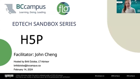 Thumbnail for entry FLO EdTech Sandbox Series – H5P (Feb. 14, 2024)