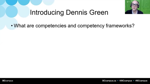 Thumbnail for entry 3. Keynote: Dennis Green - Micro-Credentials: Competencies at the Core (Feb. 22, 2023)