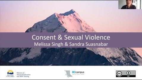 Thumbnail for entry Consent and Sexual Violence Facilitator's Workshop (March 3, 2022)