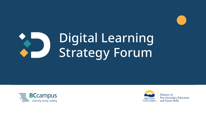 Thumbnail for channel Digital Learning Strategy Forum 2024